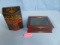 2 SMALL DECORATIVE BOXES