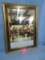 GOLD FRAME MIRROR  32 X 44