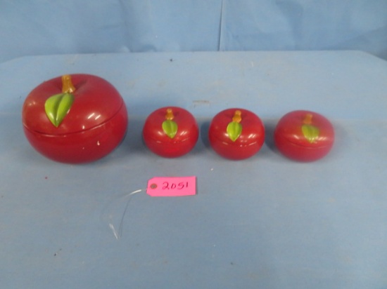 4 APPLE CONTAINERS