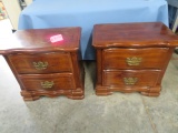 PAIR OF  END TABLES  26 X 16 X 24