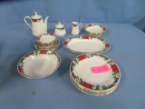 20 PCS. FAIRFIELD CHRISTMAS CHINA