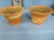 PAIR OF CLAY PLANTERS  11