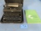 VINTAGE ROYAL TYPEWRITER WITH MANUAL