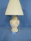 VERY ORNATE TABLE LAMP  32