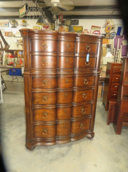 THOMASVILLE TALL CHEST OF DRAWERS- 6 DRAWERS  45 X 20 X 67 T