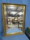 BOMBAY GOLD FRAME MIRROR  30 X 42