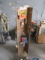 DISPLAY RACK WITH MISC.