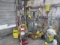 PRESSURE WASHER AND ITEMS IN CORNER