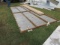 METAL CANOPY W/ STEEL FRAME  9 X 24