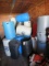 LRG. AMT. OF PLASTIC BARRELS USED FOR TRASH CANS