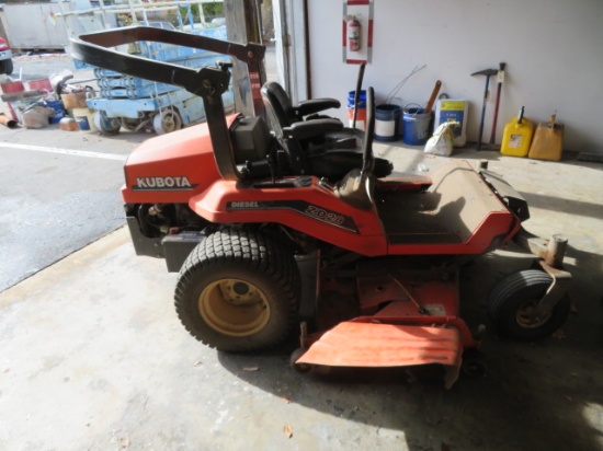 KUBOTA ZD28 DIESEL ZERO TURN W/ 1056  HOURS - HAS 72" CUT