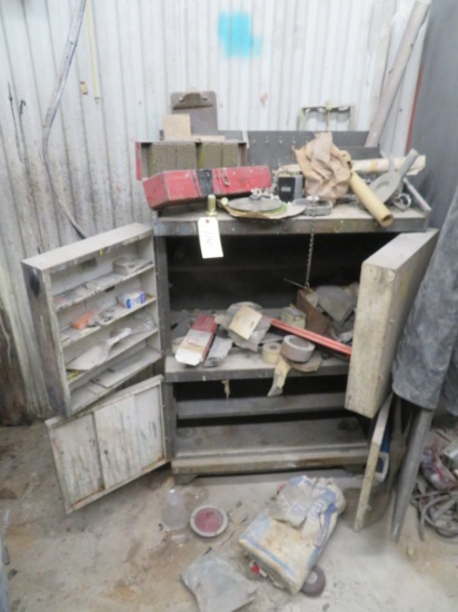 CONTENTS OF CABINET INCLUDING CABINET