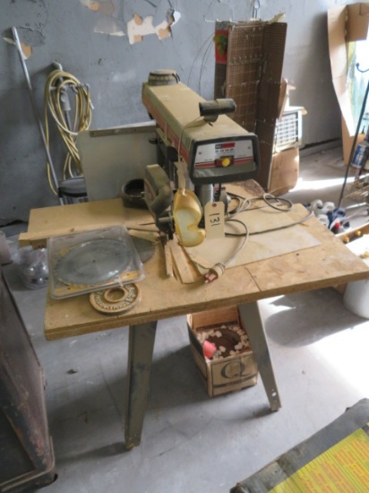 CRAFTSMAN RADIAL ARM SAW 2.0 HP W/ EXTRA BLADE