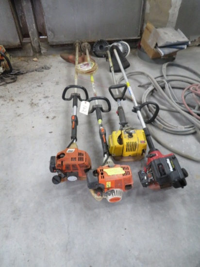 4 WEEDEATERS HOMELITE , STIHL AND MAC