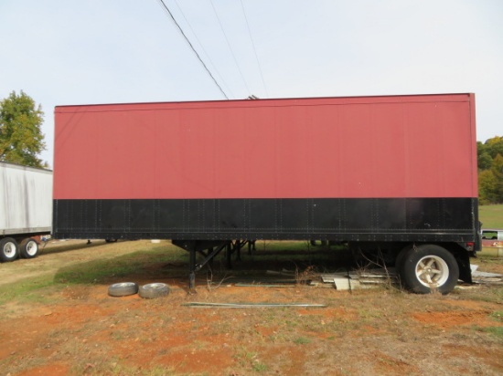 1986 MONOH RED PUP TRAILER W/ DOOR