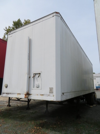 1986 MONAN PUP TRAILER W/ BUSTED TIRE