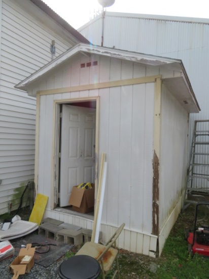 STORAGE BLDG.  12 X 8 X 7.6 TALL