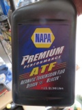BOX OF NAPA PREMIUM TRANSMISSION FLUID  12 GTS.