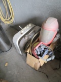 2 FANS AND PAINT HOODS