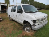 1997 FORD ECONOLINE VAN NO TITLE