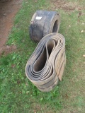 RUBBER MATS FOR TRACK MACHINE ON CONCRETE