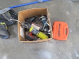 MISC. POWER TOOLS- DRILLS, SMALL TORCH