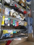 MISC. PARTS AND METAL RACK