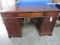 MAHOGANY KNEE HOLE DESK  48 X 23 X 29 T