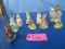 9 ROYAL ALBERTS FIGURINES