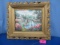 BEAUTIFUL OIL ON CANVAS IN ORNATE FRAMES  31 X 27
