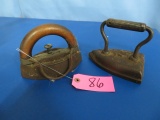 2 OLD IRONS