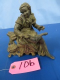 CAST IRON FIGURINE  8