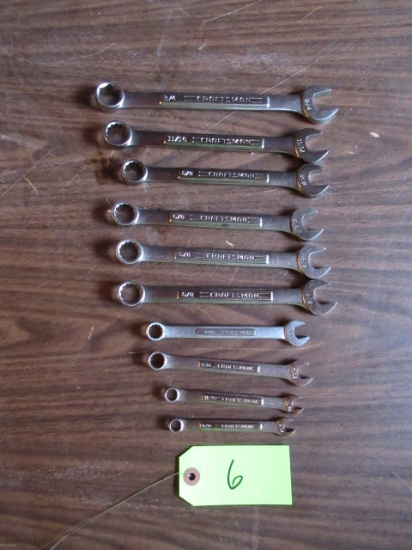 10 CRAFTSMAN WRENCHES