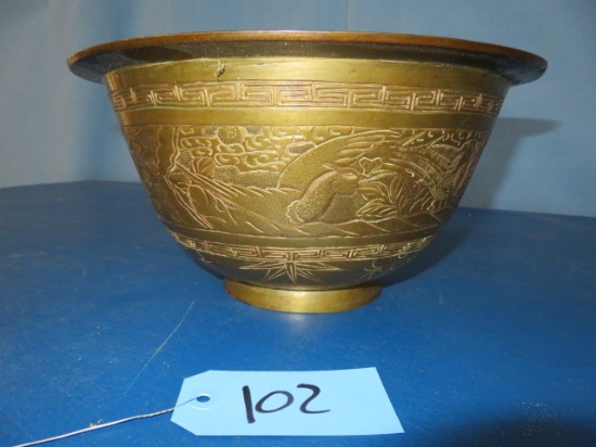 BRASS CONTAINER  12"