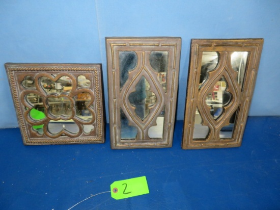 HEAVY METAL MIRRORS IN VARIOUS SIZES