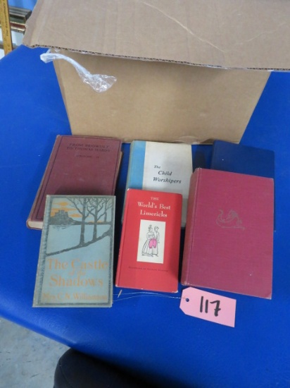 BOX OF OLD BOOKS