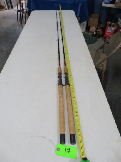 2 SHAKESPEARE UGLY STICK- LITE FISHING POLES