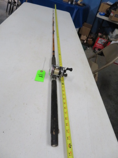 SHAKESPEARE UGLY STICK "TIGER" ROD W/ ABU GARCIA REEL