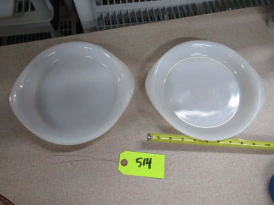 2 GLASBAKE DISHES