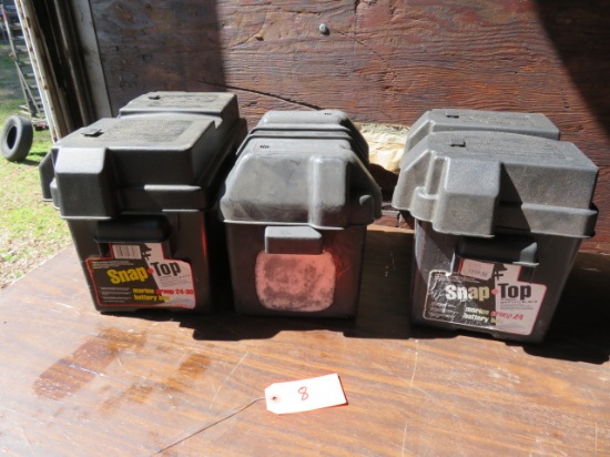 SNAP TOP MARINE BATTERY BOX