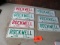 7 ROCKWELL LICENSE TAGS