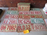 38 OLD NC LICENSE TAGS
