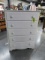 PAINTED 5 DRAWER CHEST OF DRAWERS  42 X 30 X 16