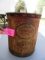 ESSO 5 GALLON METAL BUCKET