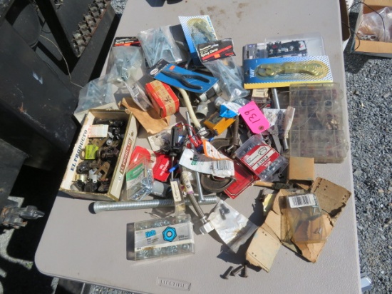 MISC. HARDWARE AND HAND TOOL LOT