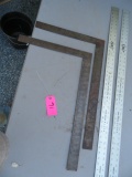 2 STRAIGHT EDGES AND 2 SQUARES