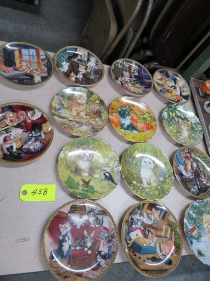 14 CAT COLLECTOR PLATES