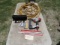 BRAD NAILER W/ NAILS, DROP CORDS, HACKSAW BLADES