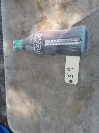 METAL COCA COLA THERMOMETER