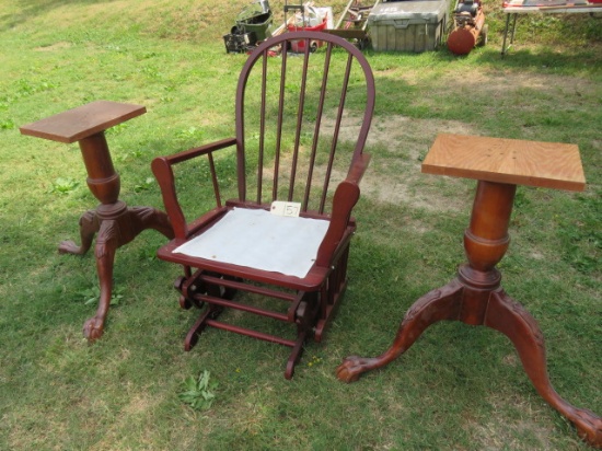 GLIDER ROCKER & PEDESTAL TABLE LEGS